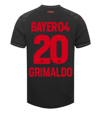 Bayer Leverkusen Alejandro Grimaldo #20 Replika Hjemmebanetrøje 2023-24 Kortærmet